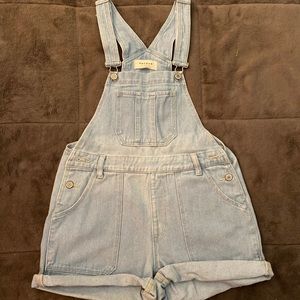 PacSun overall shorts